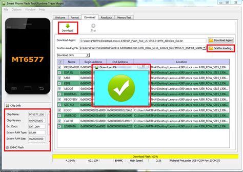 Tutorial Flashing MediaTek MT65x5 (MT6515 dan MT6575) Berbasis Android