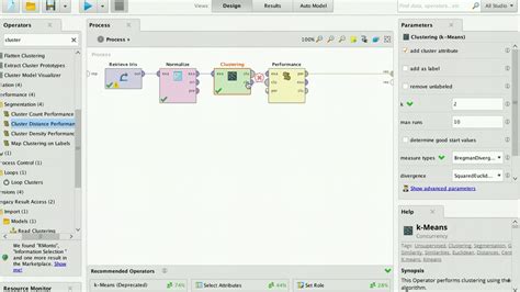 Pemahaman Kernel pada RapidMiner