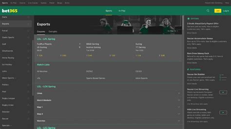 Bet365: A Review of the Esports and Online Casino Platform