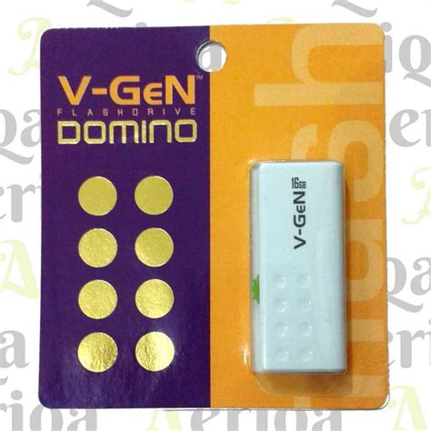 Promo Terbaik untuk USB Flashdisk V-GeN Domino 16GB di Alnect Komputer