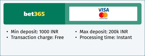 Depositing Money di Bet365 dengan Berbagai Opksi Pembayaran di India