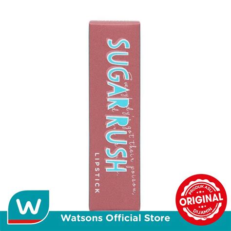 Review Emina Sugar Rush Lipstik