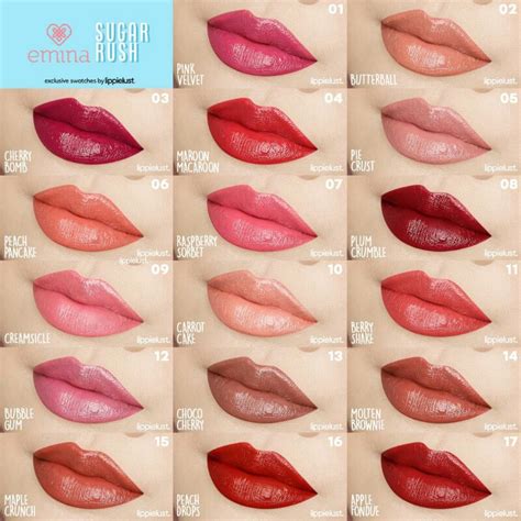 Tidak Berdaya di Wajah Saya: Emina Sugar Rush Lipstick