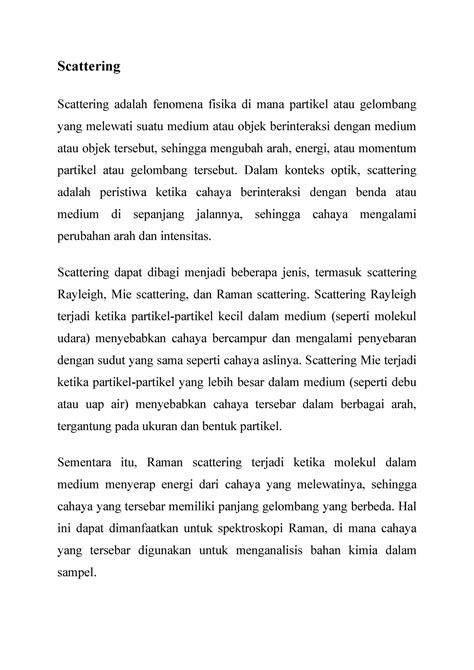 PENYEBARAN DAN PEREDAMAN ENERGI DALAM ATMOSFER