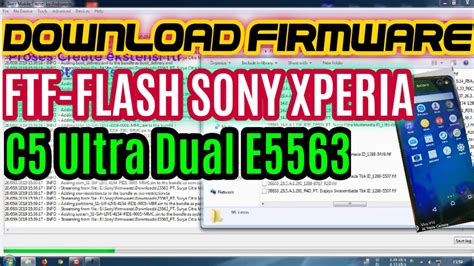 Firmware Scatter Sony Xperia C5 Ultra Dual E5563: Download Official Android Versions