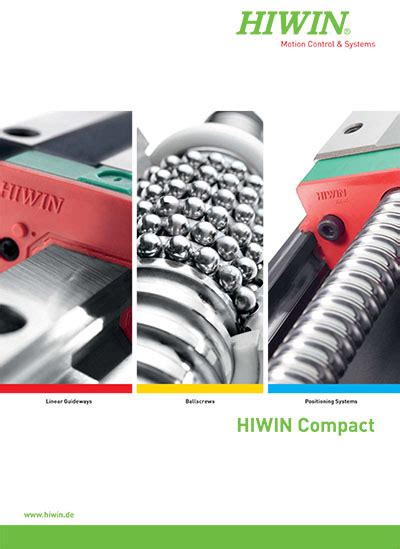 Katalog Produk Hiwin: Komponen Mekanis, Robot Industri, dan Stages Linier