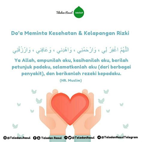 Doa Agar Diberi Kesehatan dan Keselamatan