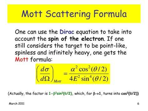 Mott Scattering: Sepantas Spin Elektron