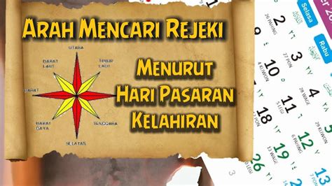 Pengertian Weton dan Rejeki Menurut Kalender Jawa