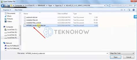 Download MTK Scatter Text File for MediaTek Device