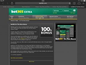 Menangkan Hadiah dengan Bet365 On The Move Bonus