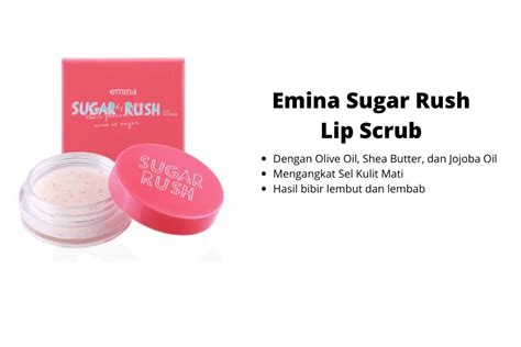 Mengulik Kelembaban Bibir dengan Emina Sugar Rush Lip Scrub