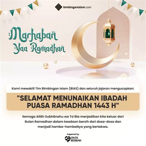 Marhaban Ya Ramadan: Selamat Datang Bulan Puasa