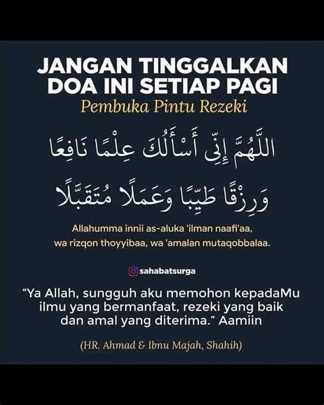 Doa Meminta Berkah dari Allah SWT dan Doa Dilancar Rezeki