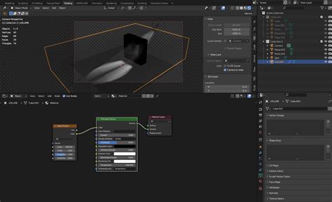 Saya Sedang Mengalami Masalah dengan Volume Scatter di Blender