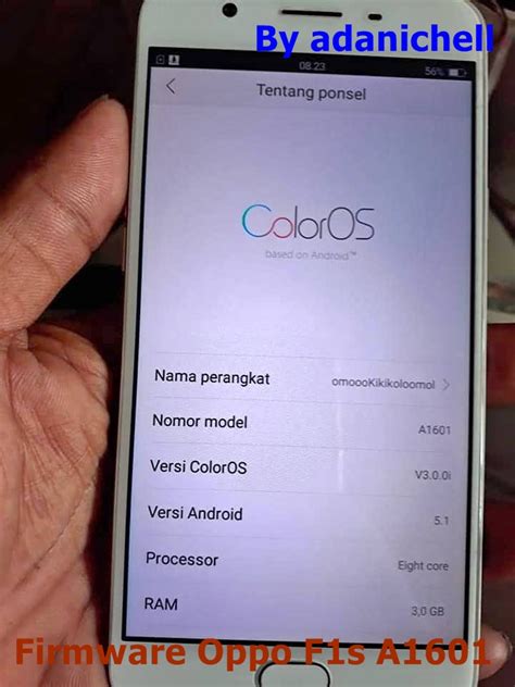 Firmware Oppo F1S A1601: Cara Install dan Flash