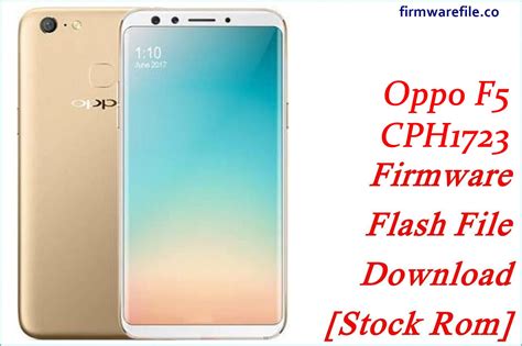 Cara Install Firmware Oppo F5 CPH1723