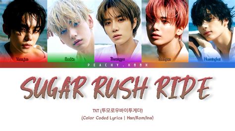 Lirik Lagu “Sugar Rush Ride” Karya TXT