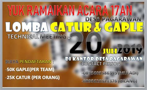 8,10 Ide Lomba Buat 17 Agustus, Seru dan Kekinian