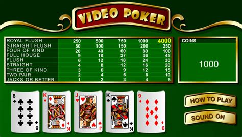 Artikel: Bermain Game Poker di Ruby Seven Video Poker