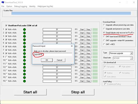 Cara Menginstal Firmware Stock pada Oppo F1s menggunakan SP Flash Tool