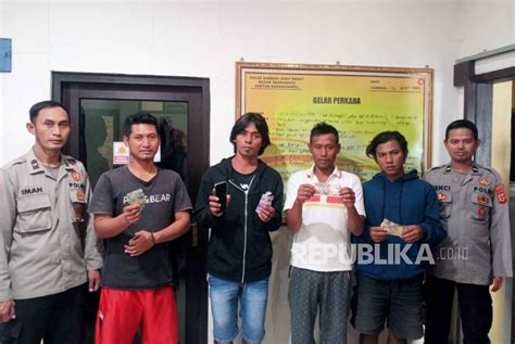 Asyik Bermain Judi Ludo King, Empat Pria Ditangkap Polisi