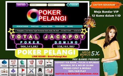 Pokerpelangi: Situs Permainan Poker Online Terpercaya dan Terbaik