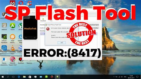 Mengatasi Error 8417 pada Media Tek SP Flash Tool