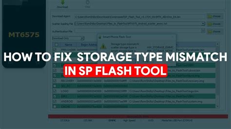 Penyediaan Firmware untuk Ponsel: Solusi untuk Masalah Storage Type Mismatch