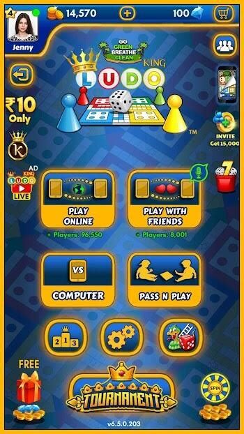 Ludo King Mod APK: Bermain dan Menangkan dengan Fitur Unik