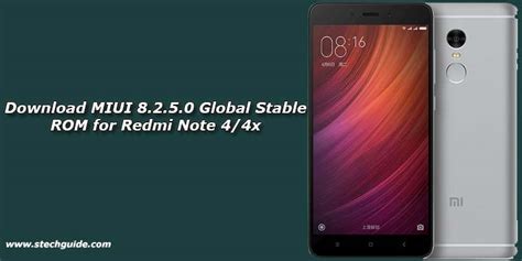 Mengunduh Firmware dan ROM untuk Xiaomi Redmi Note 4 (MTK