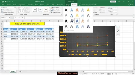 Cara Membuat Scatter Plot dengan Hanya Marker di Excel 2016