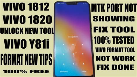 Tutorial MTK: Flashing Firmware Vivo Y81i dengan UMT Tool Module