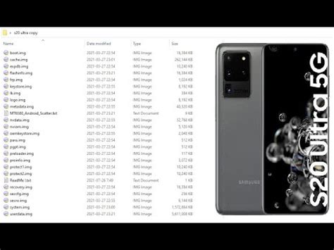 Pengenalan Firmware Samsung SM-S20 Ultra