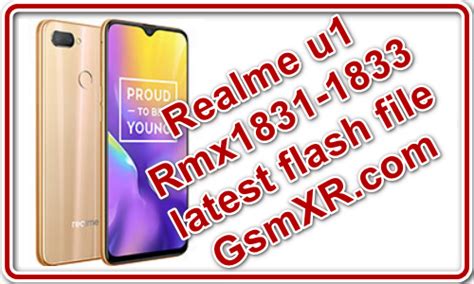 Instalasi Firmware Realme U1 RMX1831