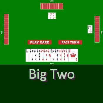 Game Card Online: Big Two