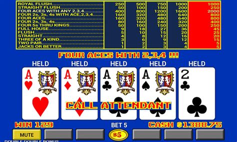 Top 5 Video Poker Games in August