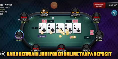 Cara Bermain Poker Secara Langsung di Meja Judi