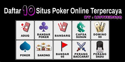 Daftar Situs Poker Cepat dan Terpercaya di Indonesia