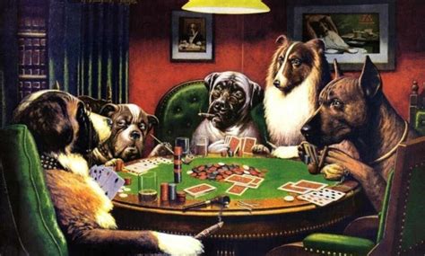 Galeri Karya Cassius Marcellus Coolidge: Anjing Bermain Poker