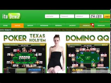 ItuDewa: Situs IDN Poker, IDN Live, Slot Online, dan Togel Terpercaya