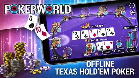 Poker World: Bermain Texas Hold’em Poker yang Menarik dan Menghibur