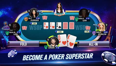 Bermain WSOP Poker dengan Akses Unlimited dan Bebas iklan