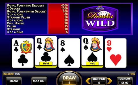 Permainan Deuces Wild Video Poker di AS: Pilihan Terbaik untuk Bermain