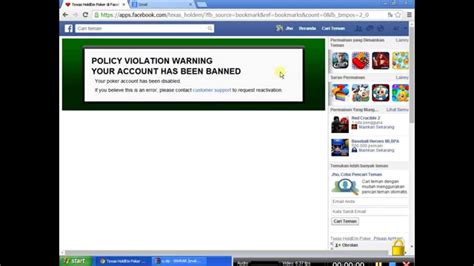 Solusi Atasi Zynga Poker Terkena Banned