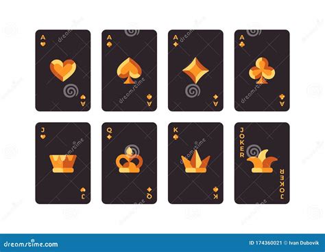 Desain Kartu Poker: Flat Design yang Menarik dan Berkelas