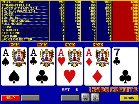 Free Online Video Poker Machines: FreeVideoPoker.com