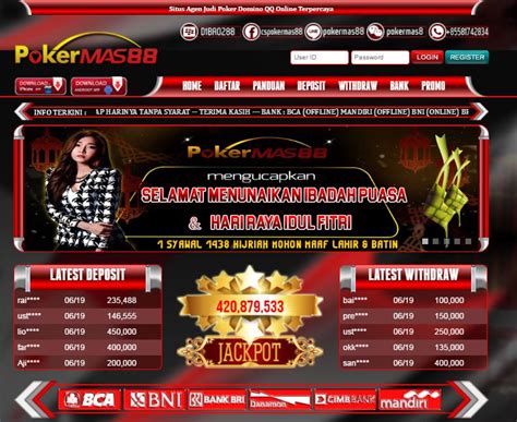 Menganugai Situs Pokermas88: Situs Judi Online Poker Domino99 Terpercaya di Indonesia