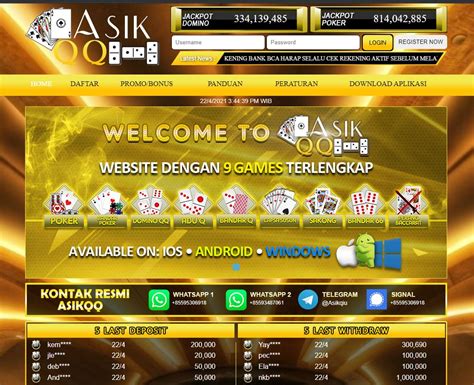 Mengenang Keberuntungan dengan AsikQQ: Situs Poker Online Terpercaya dan Terbaik di Indonesia