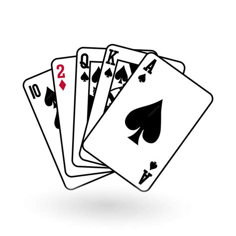 vector card poker